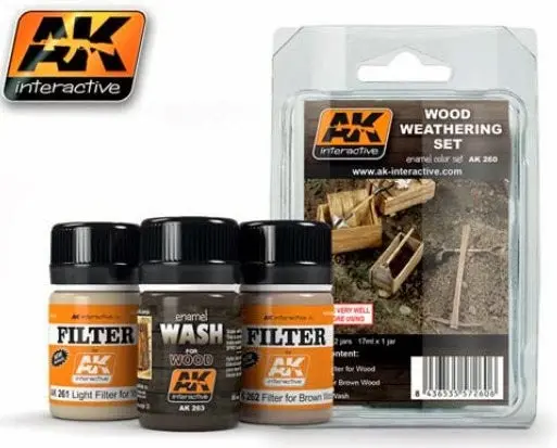 Ak-260 Wood Weathering Set 1