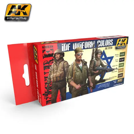 Ak-3230 Idf Uniform Colours Set (Discontinued) 1