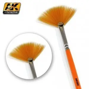Ak-580 Fan Shape Weathering Brush 1