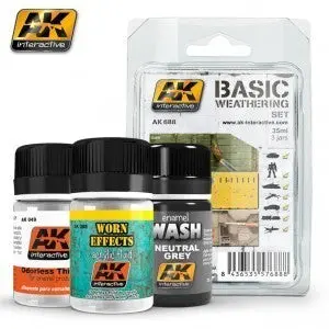 Ak-688 Basic Weathering Set 1