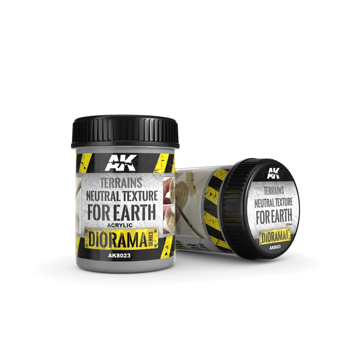 Ak Diorama Terrains - Neutral Texture For Earth (250Ml) 1