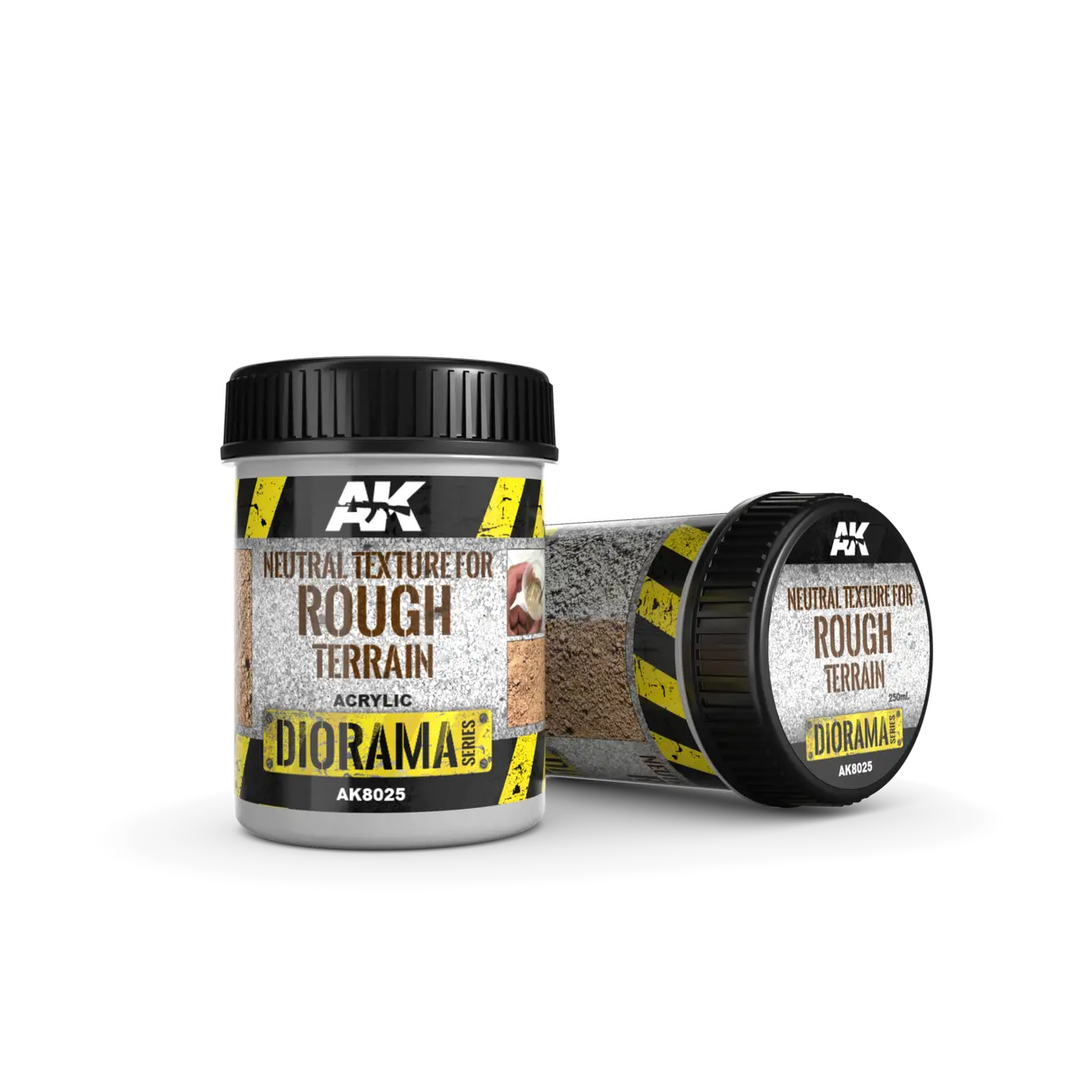 Ak Diorama Terrains - Neutral Texture Rough (250Ml) 1