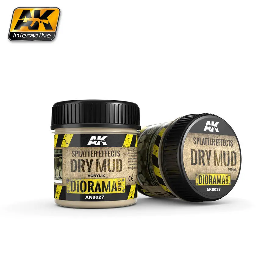Ak Diorama - Splatter Effects Dry Mud (100Ml) 1