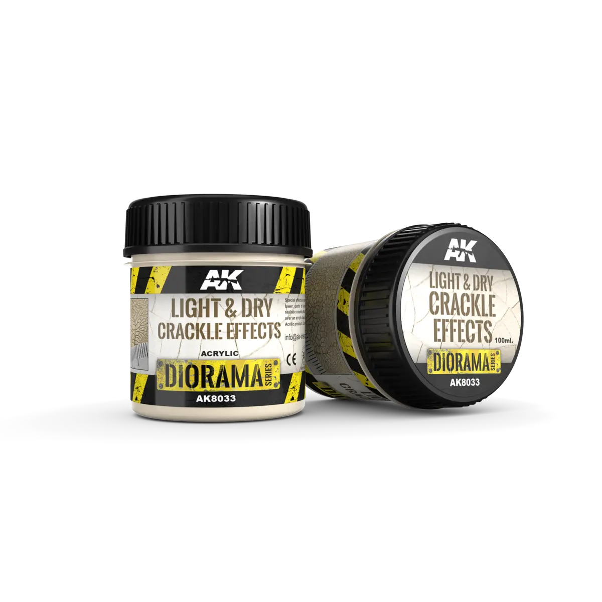 Ak Diorama -  Light & Dry Crackle Effects (100Ml) 1
