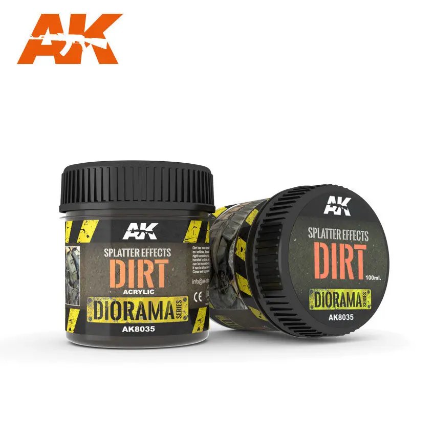 Ak Diorama - Splatter Effects Dirt (100Ml) 1