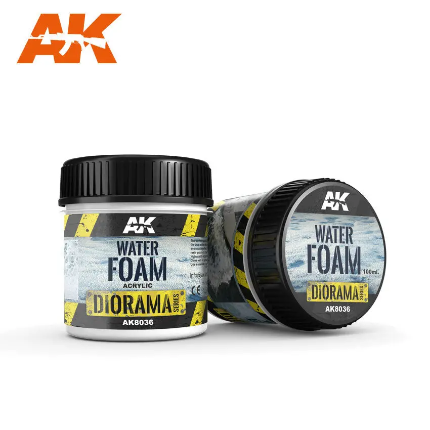 Ak Diorama Water Effects - Water Foam (100Ml) 1