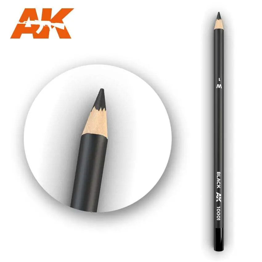 Watercolor Pencil Black 1