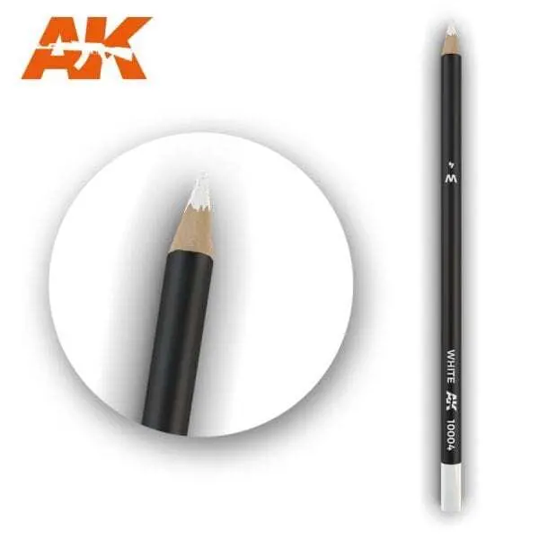 Watercolor Pencil White 1