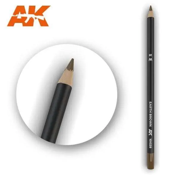 Watercolor Pencil Earth Brown 1