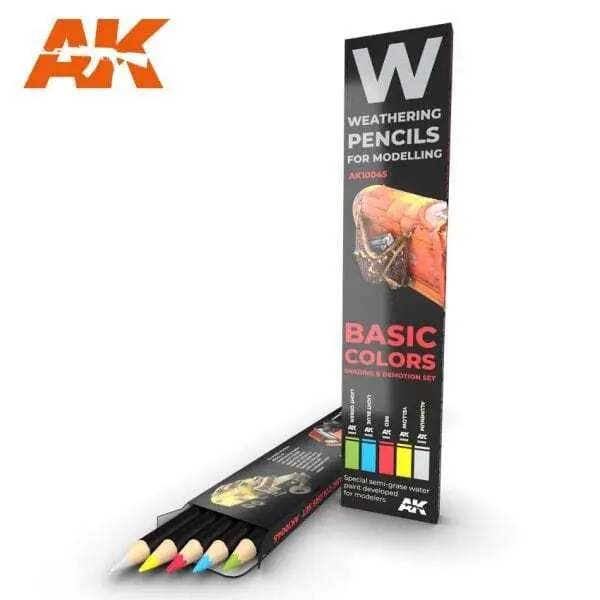 Watercolor Pencil Basic Colors Set 1