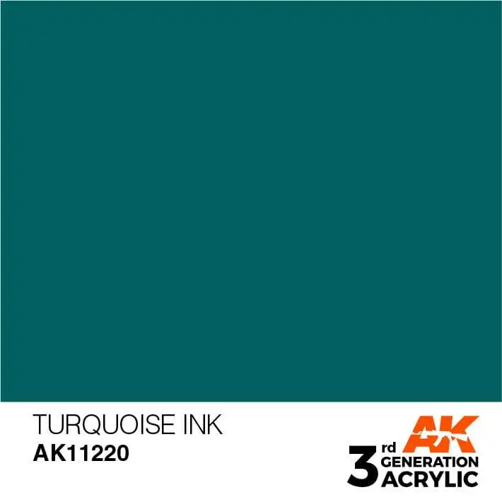 Turquoise Ink 17Ml 1