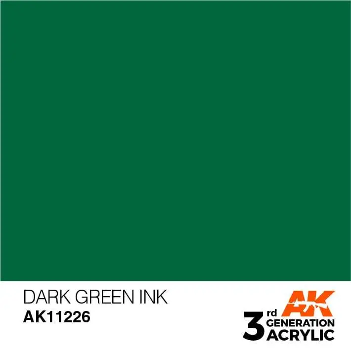 Dark Green Ink 17Ml 1
