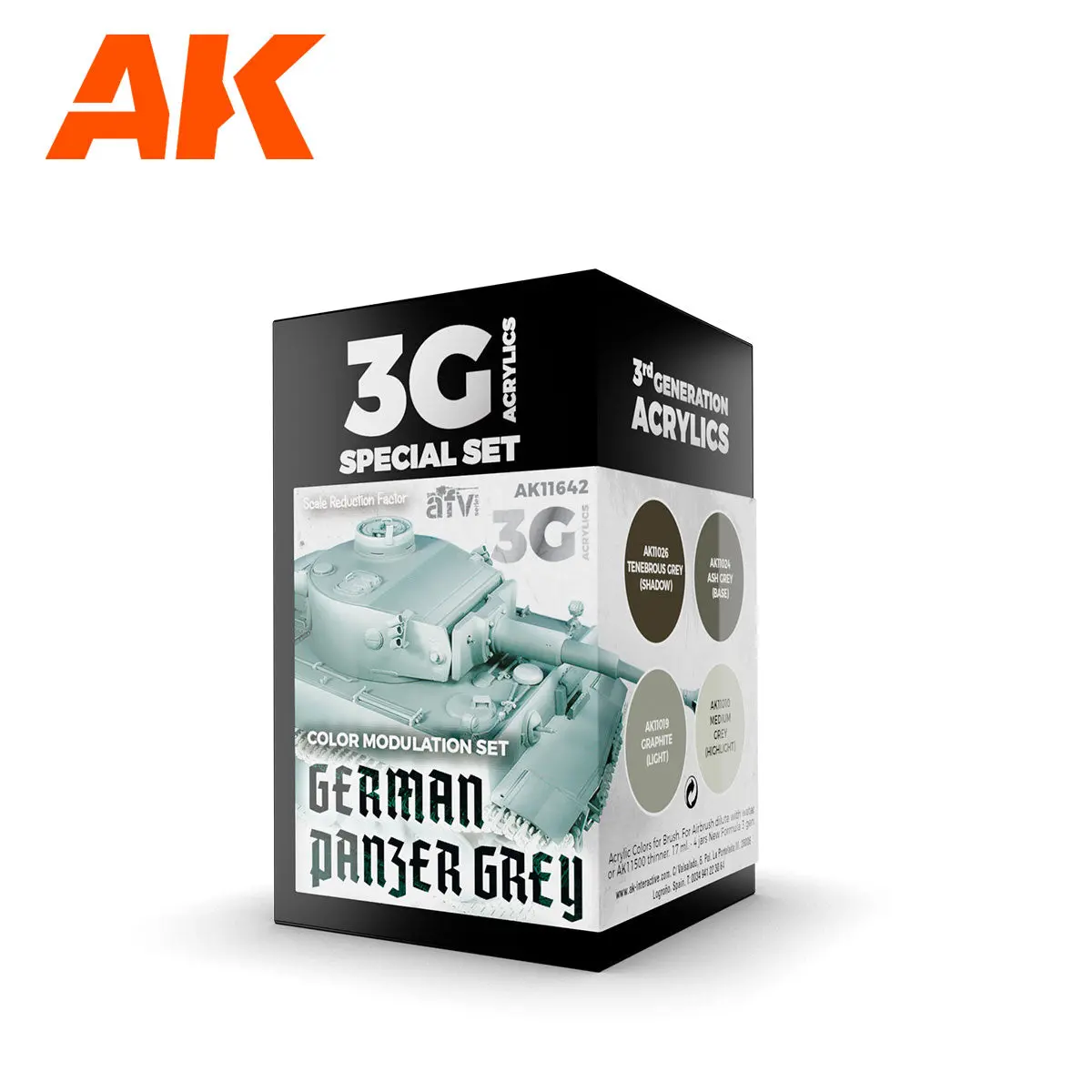 German Panzer Grey Mod 3G 1