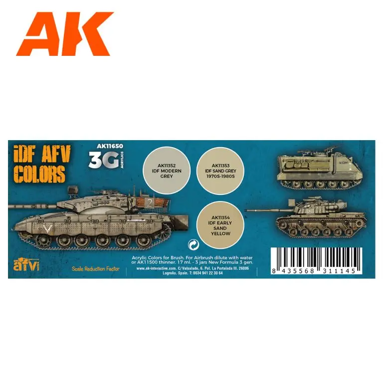 Idf Afv Color Combos 2