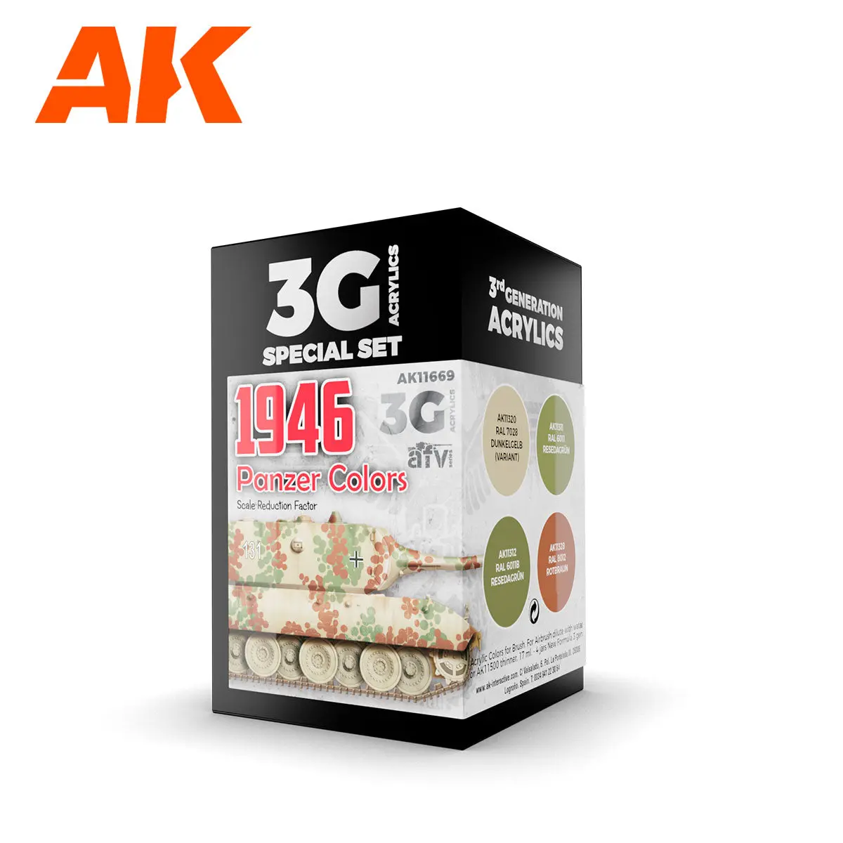 1946 Panzer Colors 3G Set 1