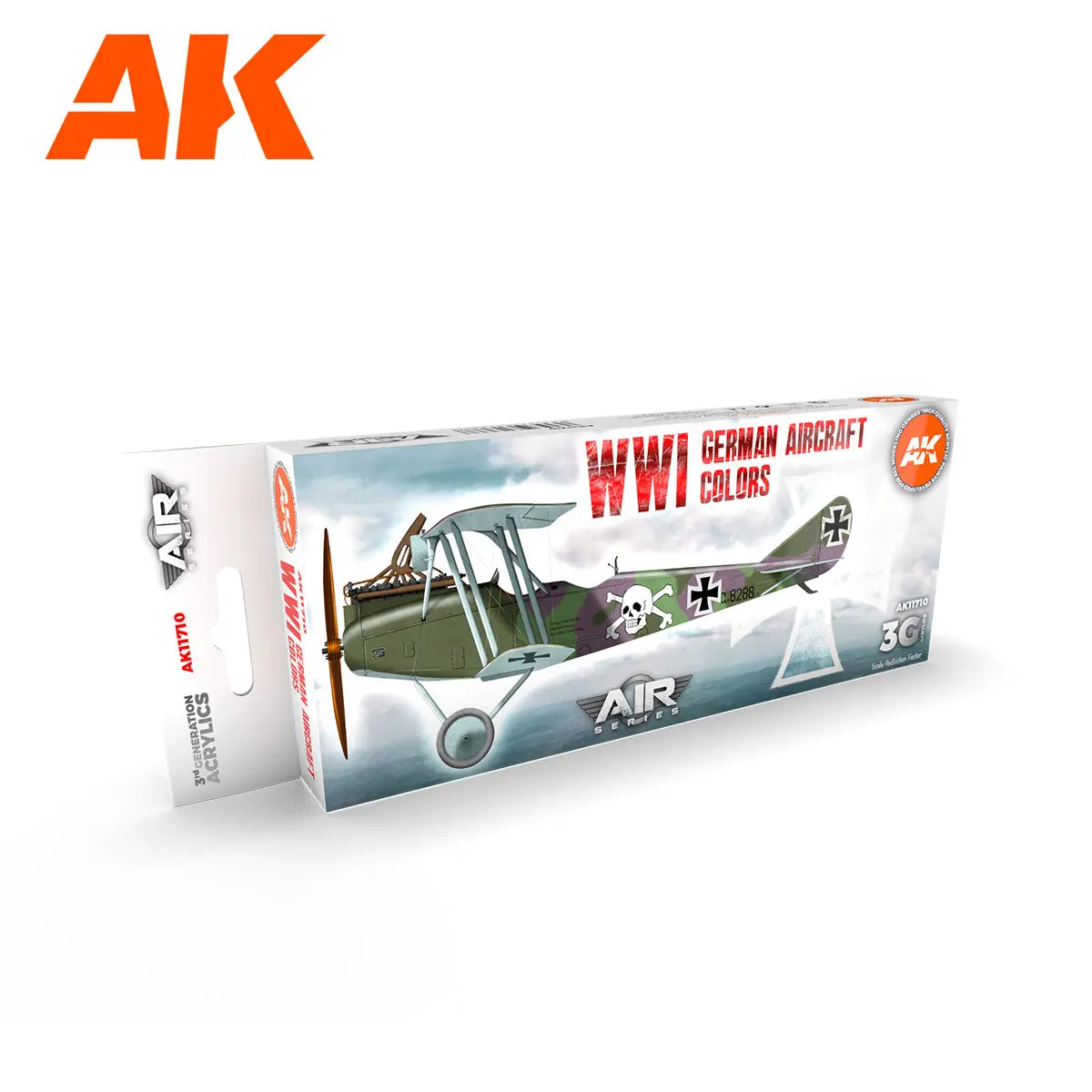 Wwi German Aircraft Colors Set 3G 1