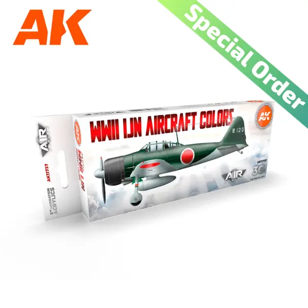 Wwii Ijn Aircraft Colors Set 3G 1