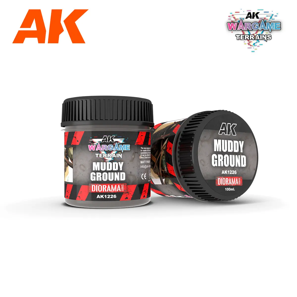 Ak Diorama Terrains - Muddy Ground (100Ml) 1