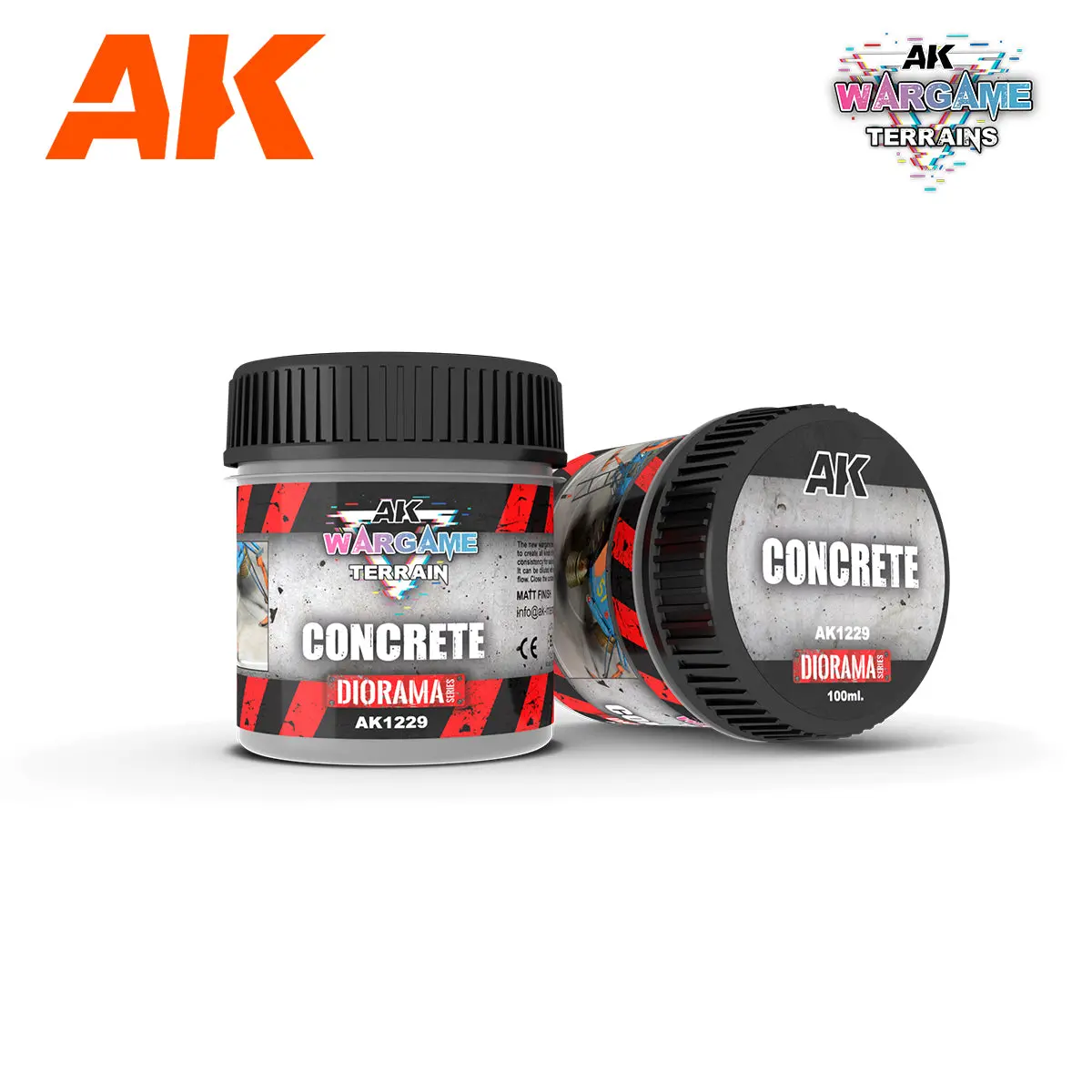 Ak Diorama Terrains - Concrete (100Ml) 1