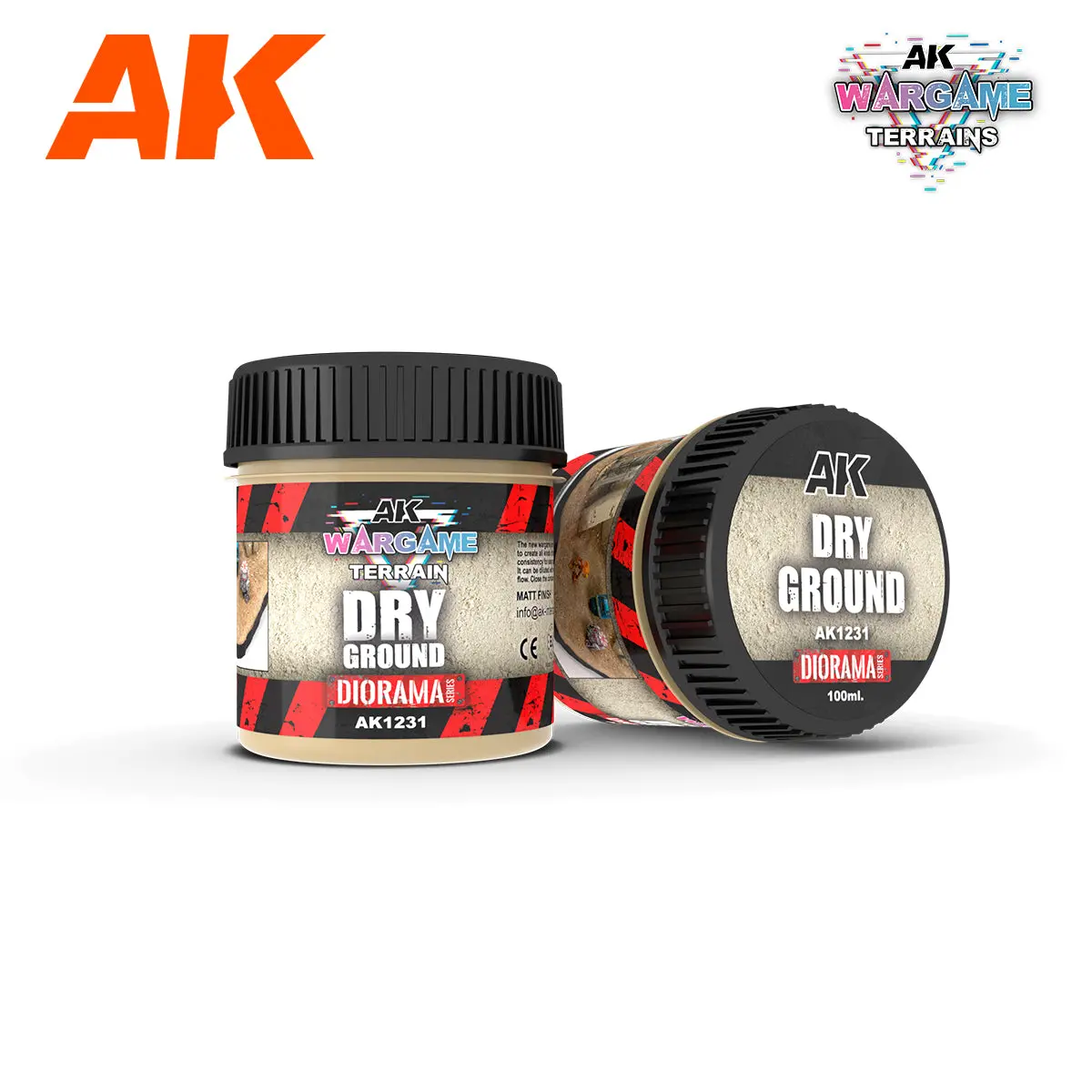 Ak Diorama Terrains - Dry Ground (100Ml) 1