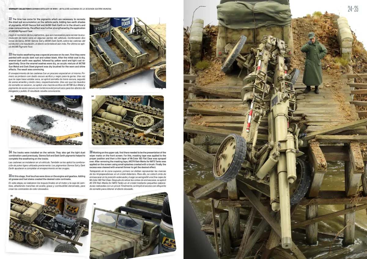 Ak-4907 Worn Art Collection Vol. 05 - German Artillery 1