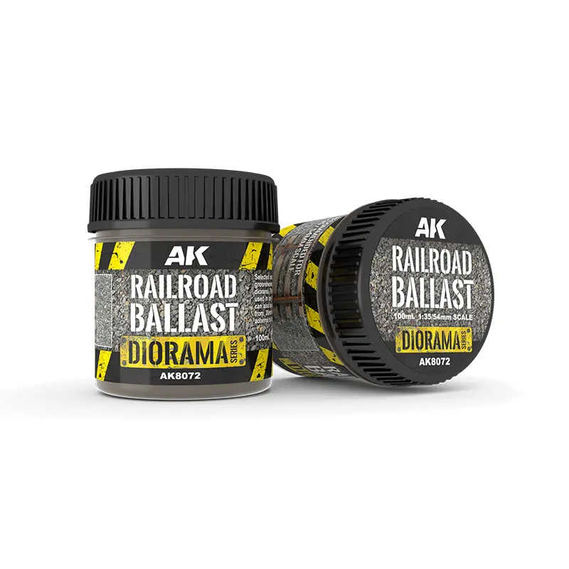 Ak Diorama Terrains - Railroad Ballast (100Ml) 1