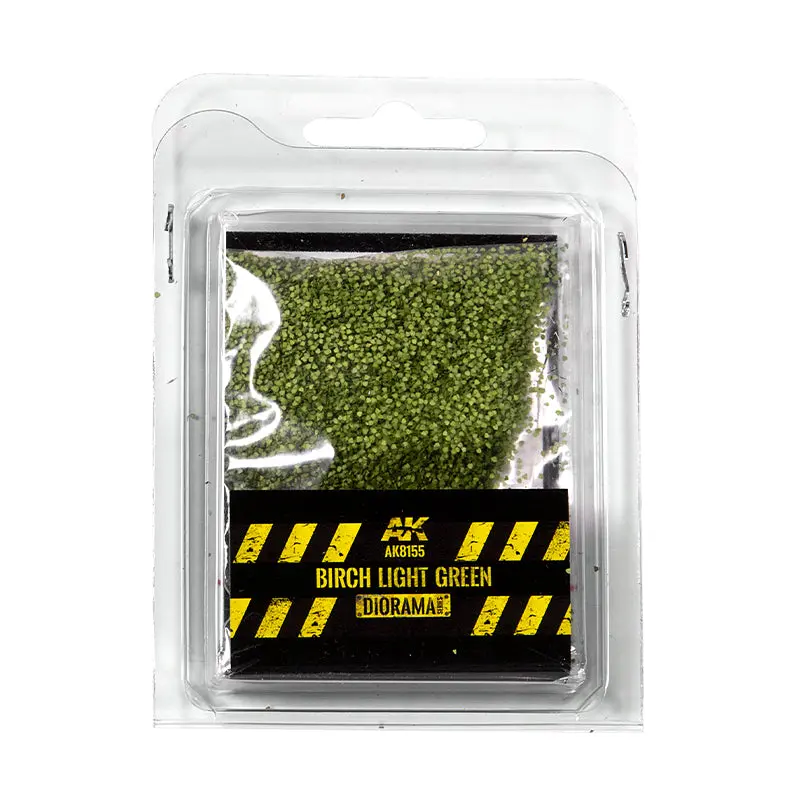 Ak Foliage: Birch Light Green Leaves 1/72 1