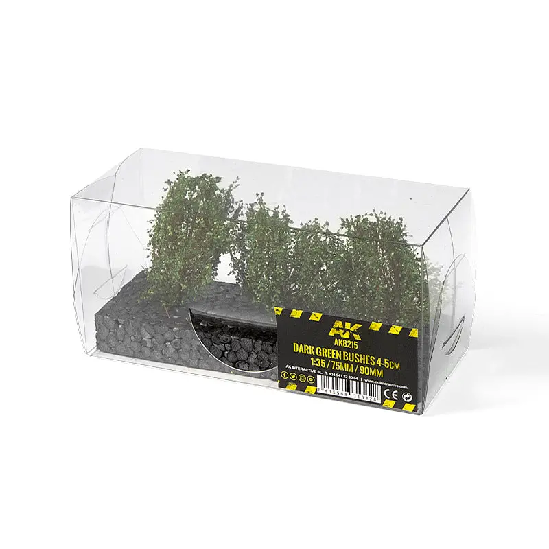 Ak Foliage: Dark Green Bushes 4-6Cm 1