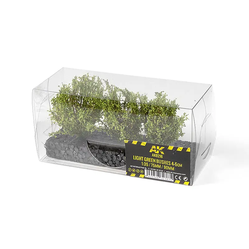 Ak Foliage: Light Green Bushes 4-6Cm 1