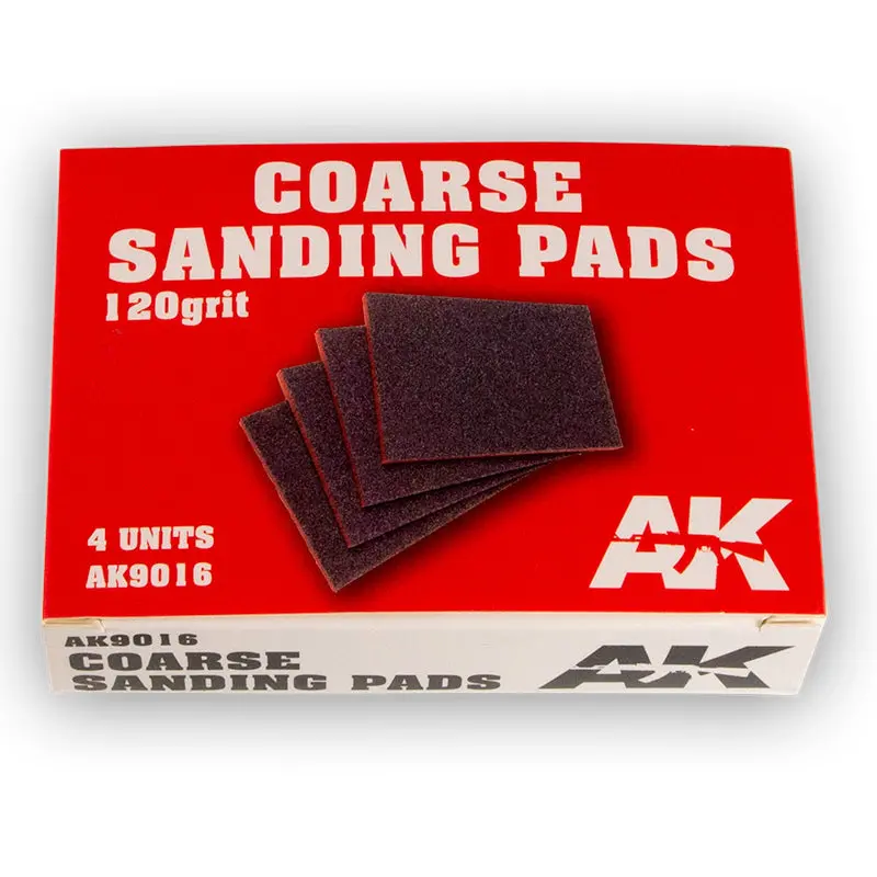 Coarse Sanding Pads - 120 Grit 1