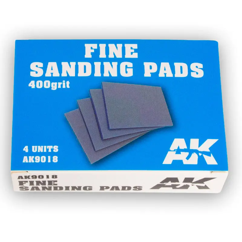 Fine Sanding Pads - 400 Grit 1