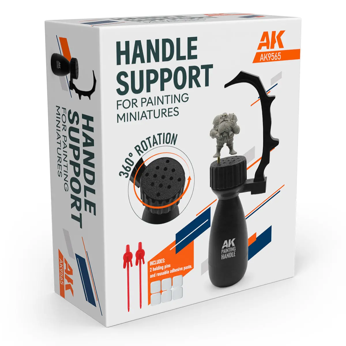 Ak Interactive - Handle Support For Painting Miniatures 1
