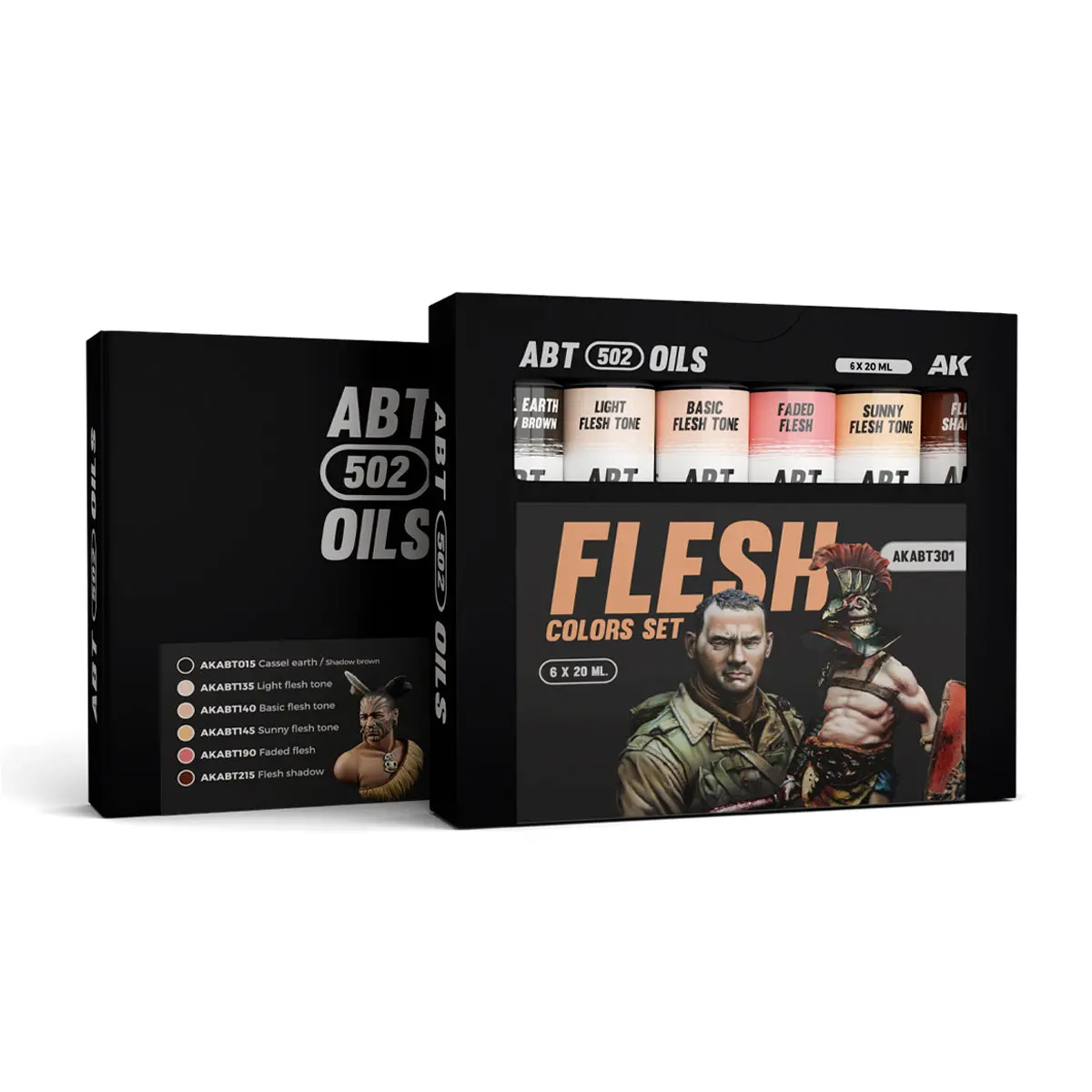 Flesh Colors Set - Abt 502 Oils (New) 1