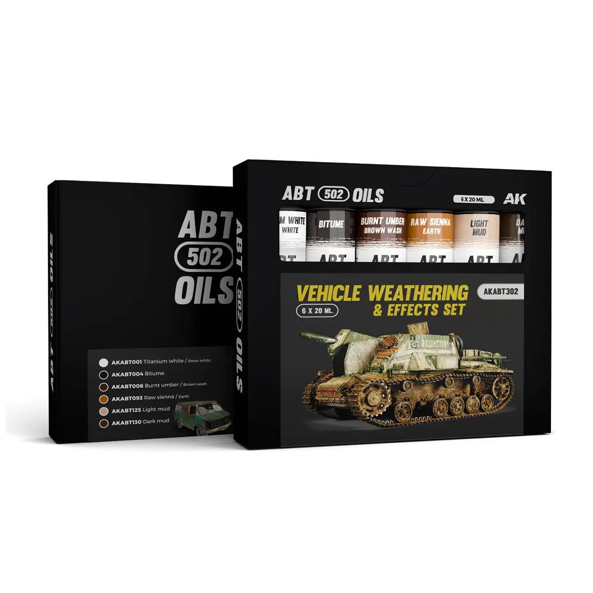 Vehicle Weathering & Effects Set - Abt 502 Oils (New) 1