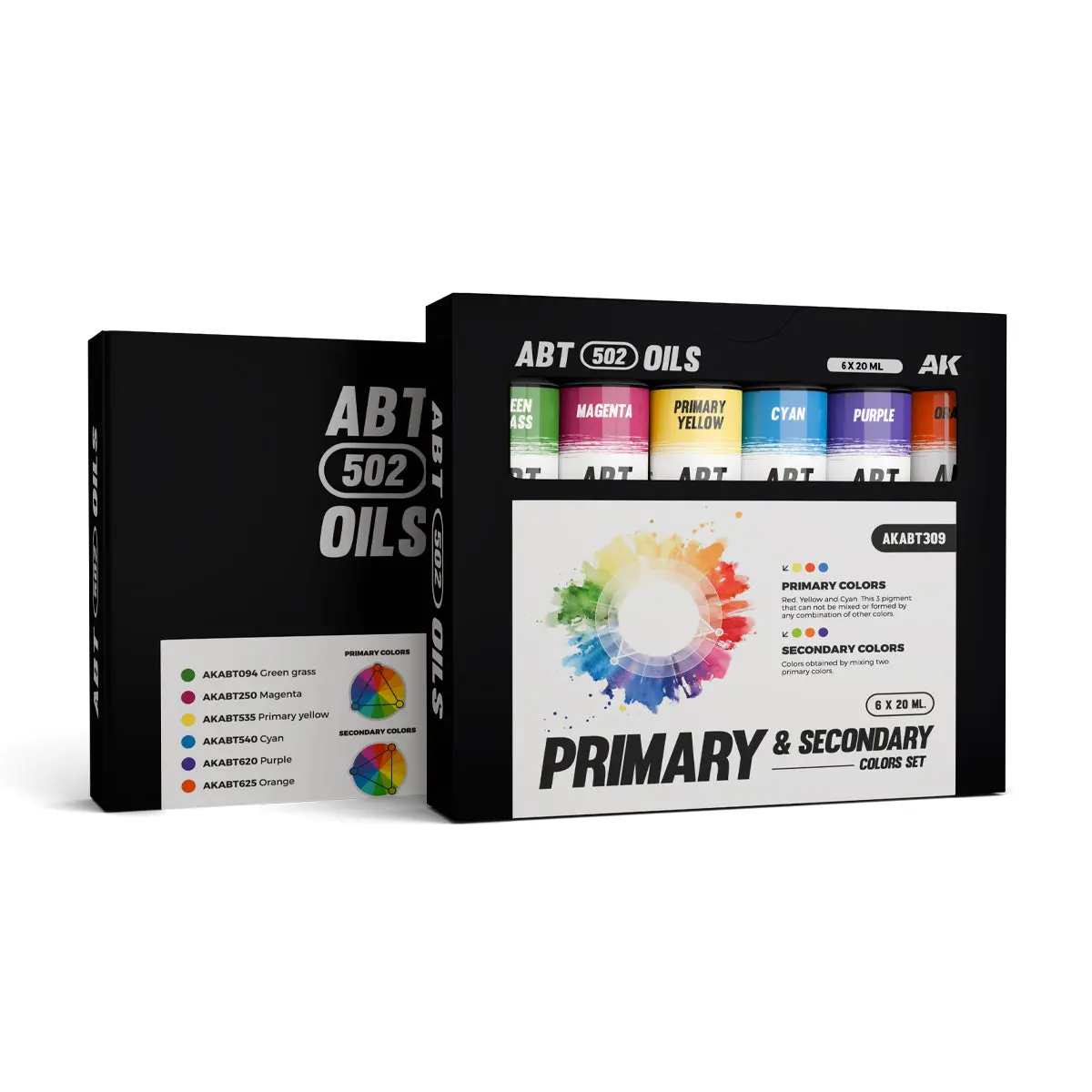 Primary & Secondary Colors Set - Abt 502 Oils (New) 1