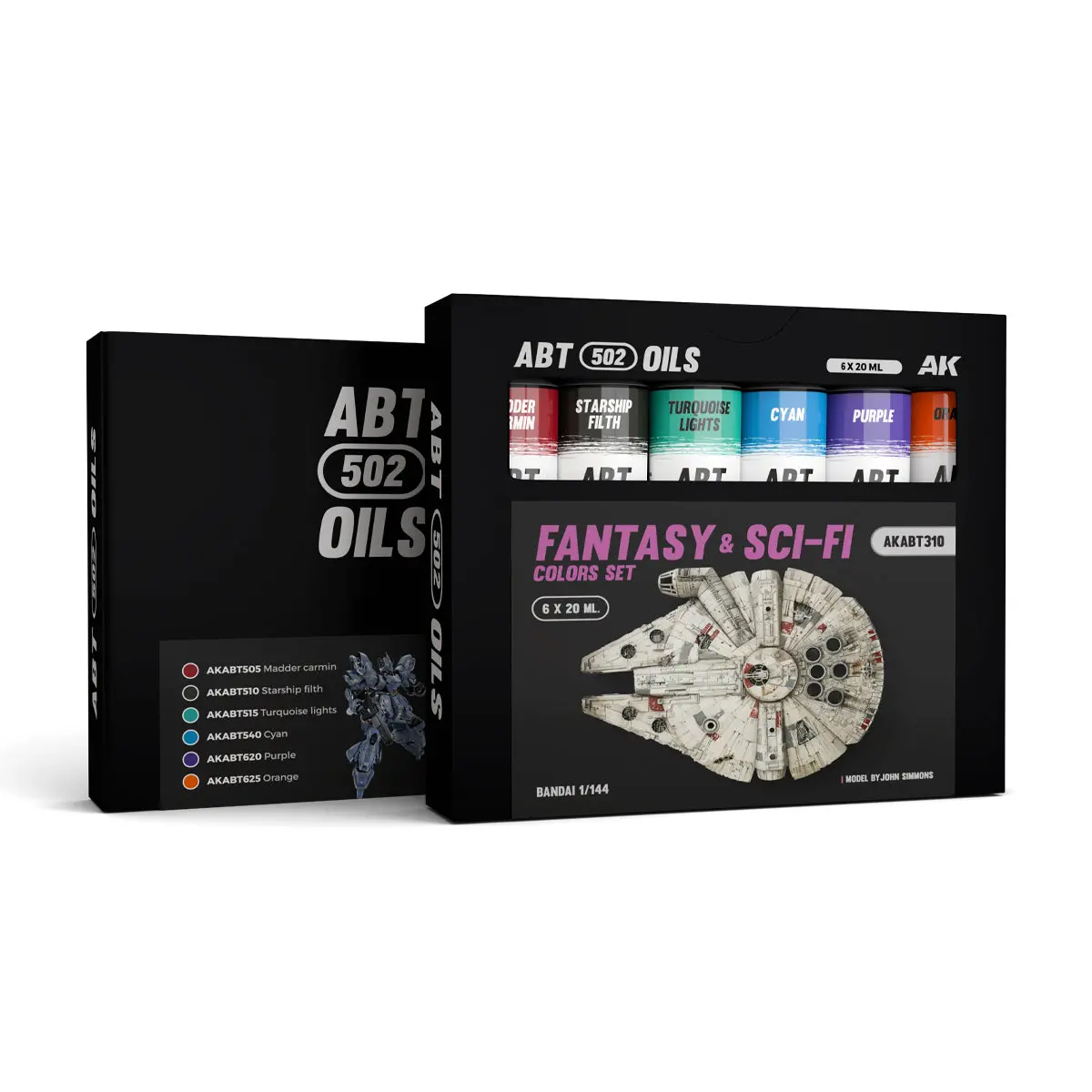Fantasy & Sci-Fi Colors Set - Abt 502 Oils (New) 1