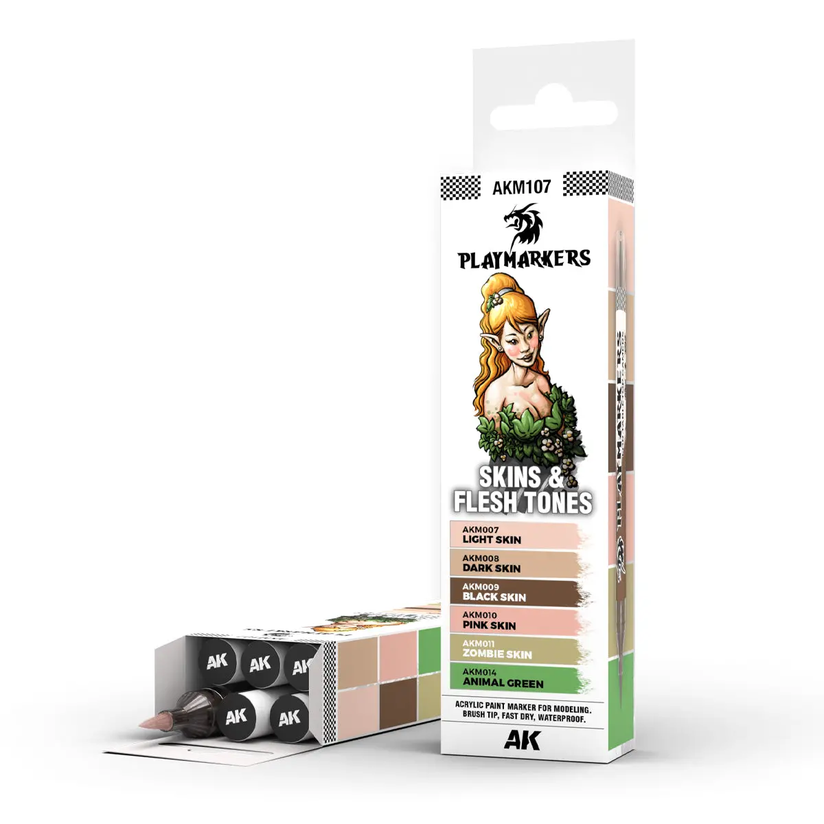 Playmarkers Set - Skin & Flesh Tones 1