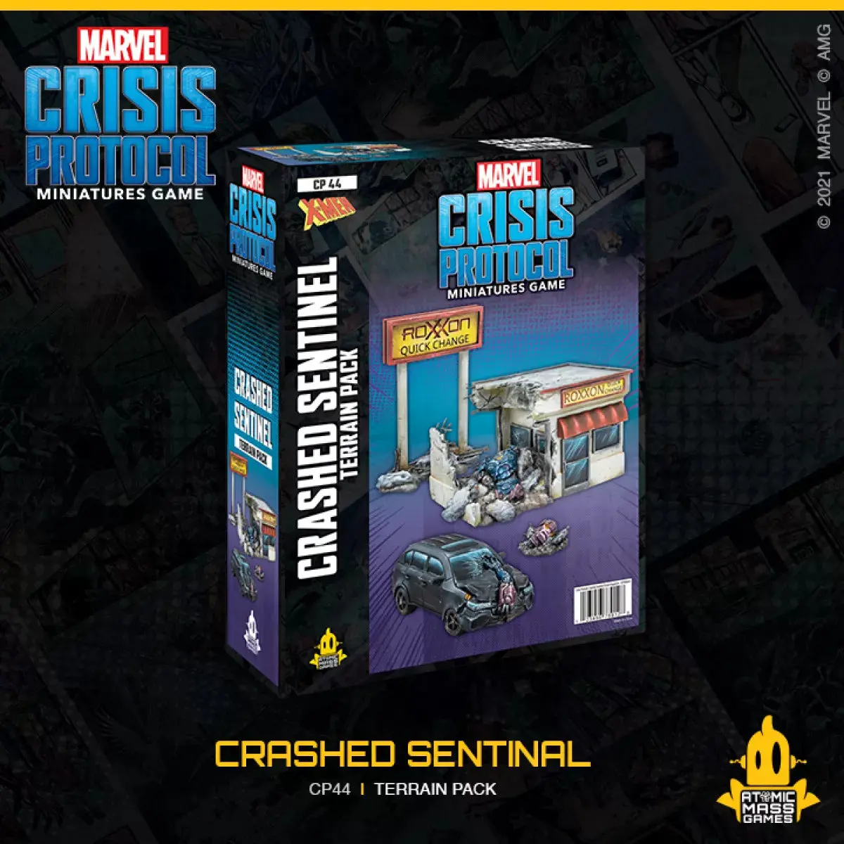 Crashed Sentinel Terrain Pack 1