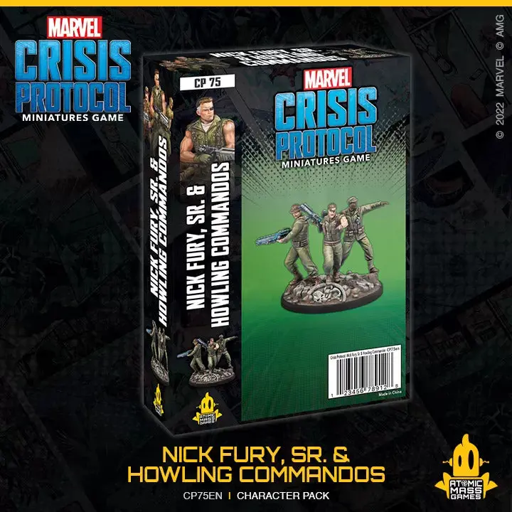 Nick Fury, Sr. & Howling Commandos 1