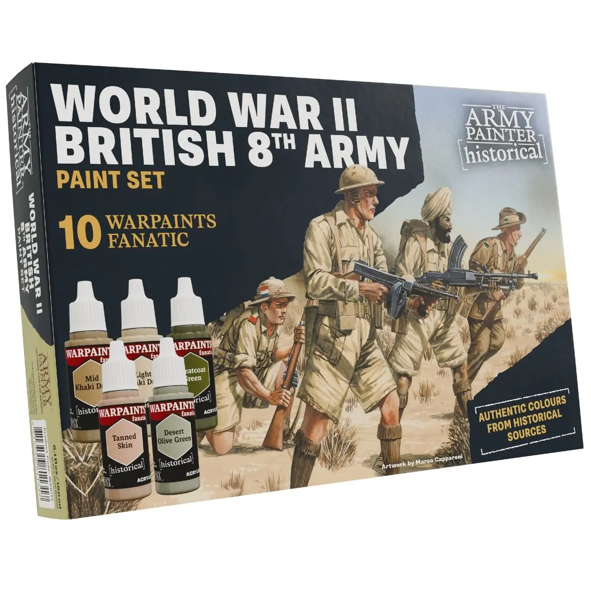 Historical: Wwii British 8Th Army Paint Set (Pre-Order 16/5/26) 1