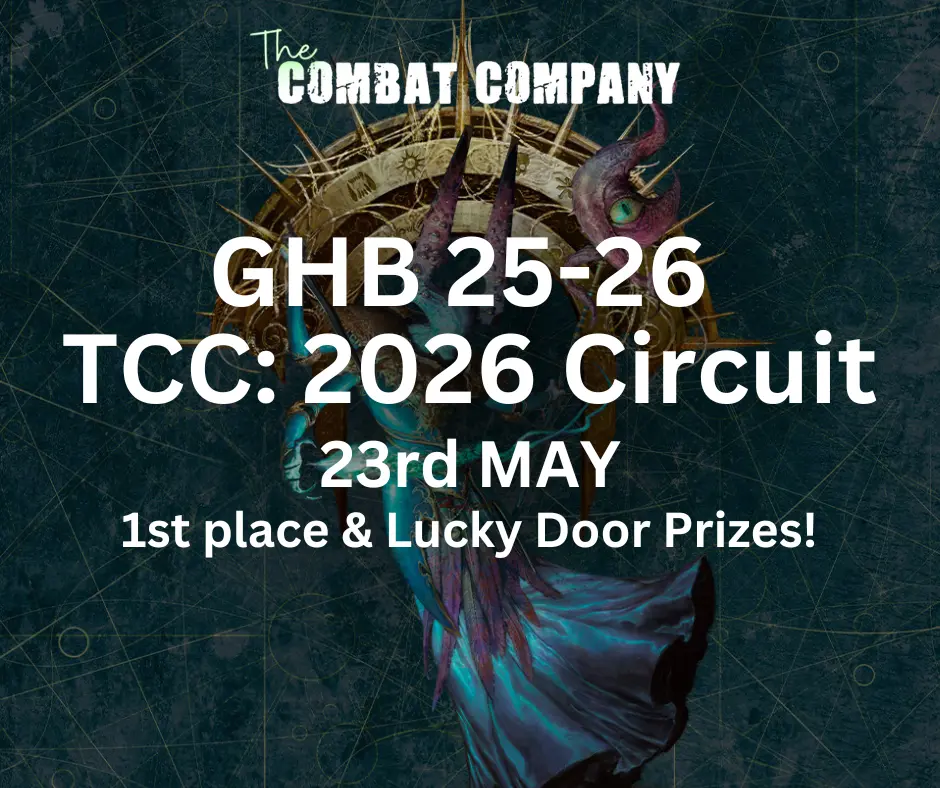 Tcc: Age Of Sigmar 2026 Circuit (Saturday 23Rd May) 1