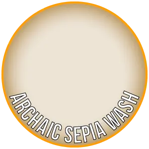 Two Thin Coats - Archaic Sepia Wash 1