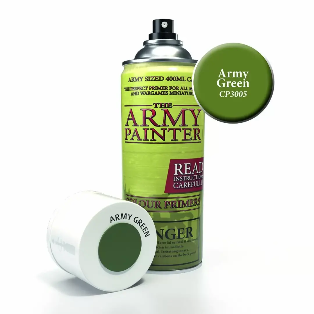Colour Primer Spray - Army Green 1