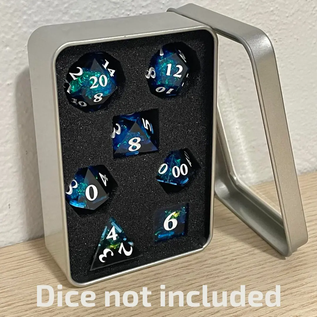 D&D Dice Set Tin (With Foam) 1