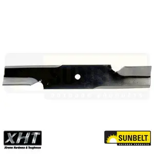 52" Scag High Lift Blade Xht (3" Wide, 18" Long, 5/8" Center Hole) 1