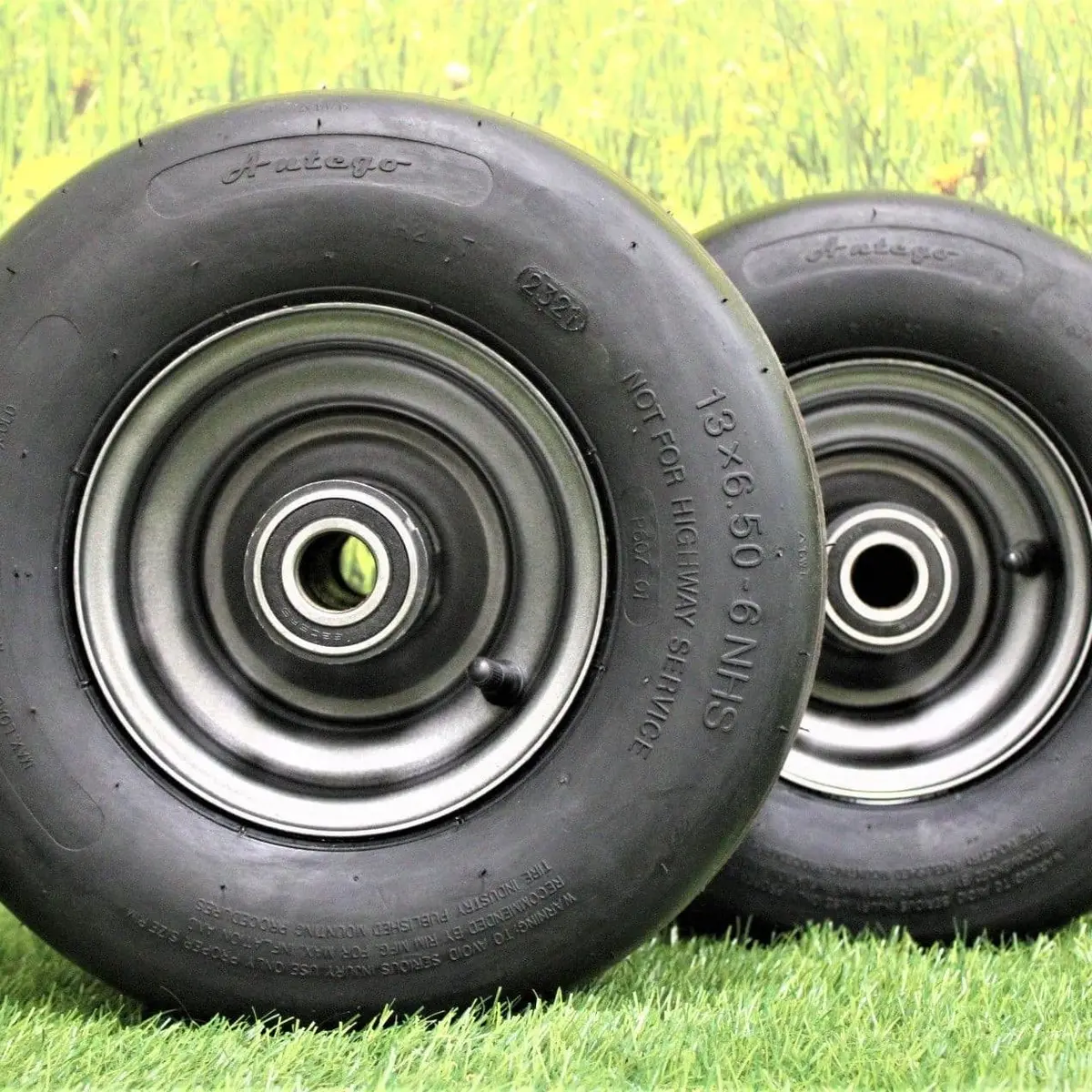 Ariens/Gravely 07101515 & 07101226 Wheel & Tire (2-Pack) 13X6.50-6 Tire Size 1