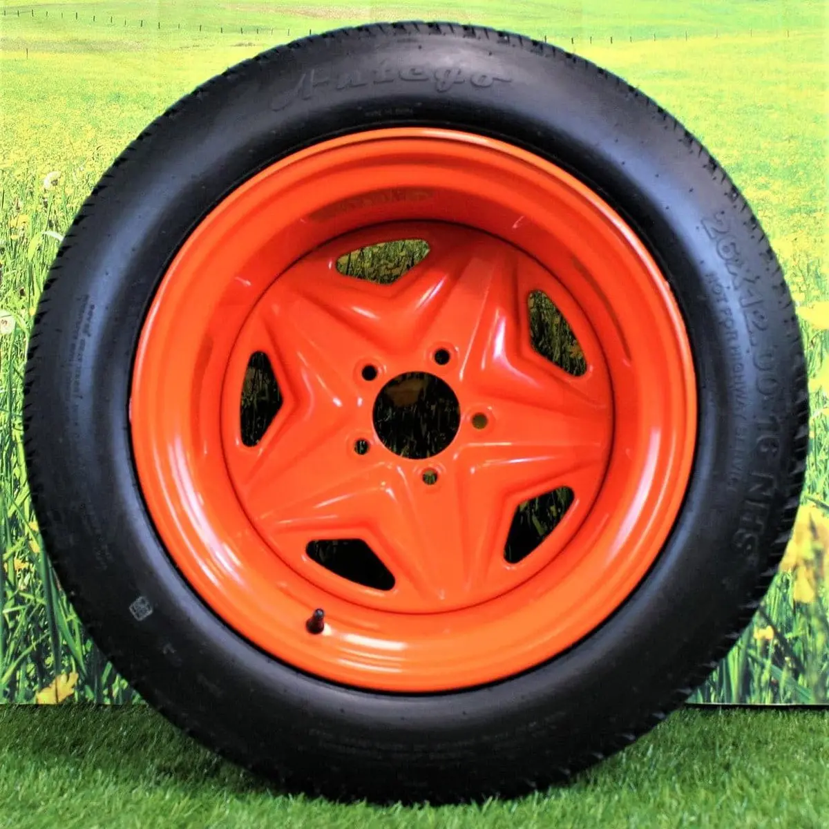 26X12.00-16 Tire And 16X10.5 Kubota Wheel Assembly - Oem Replacement (Set Of 2) 1