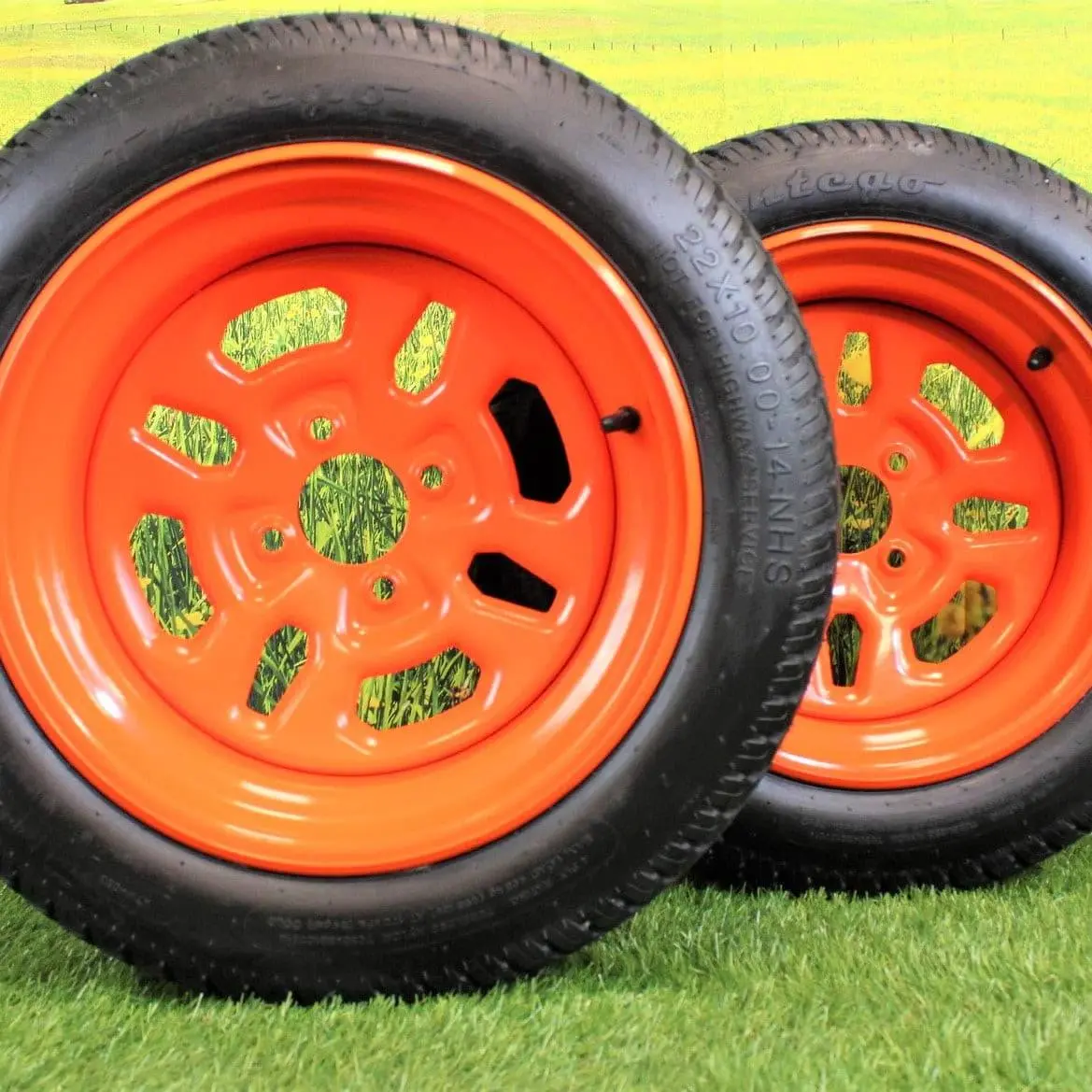 22X10.00-14 Kubota Tire And Wheel Assemblies K3011-17200 (Set Of Two) 1