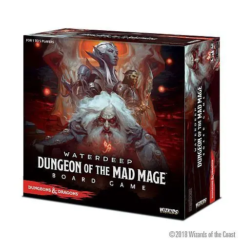 D&D Waterdeep Dungeon Of The Mad Mage Board Game 1