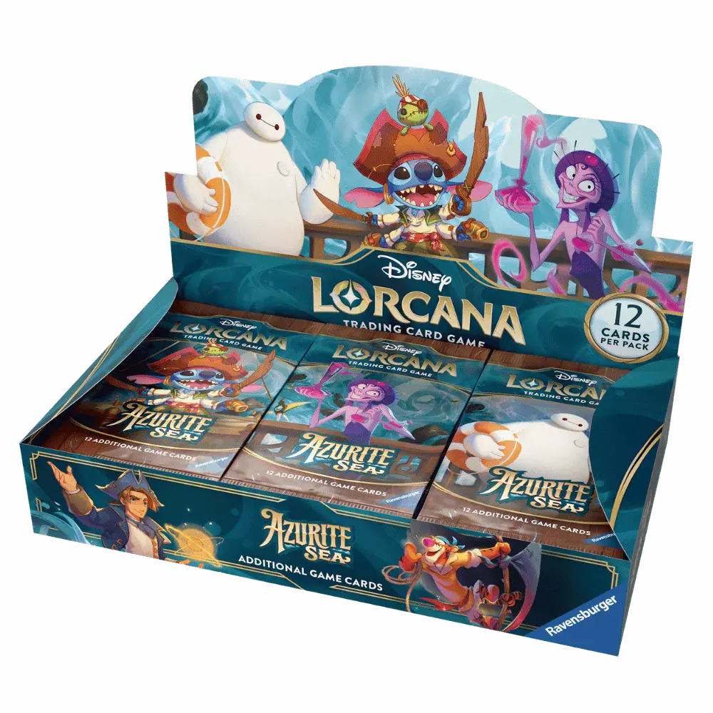 Lorcana Tcg: Azurite Sea Booster Box 1